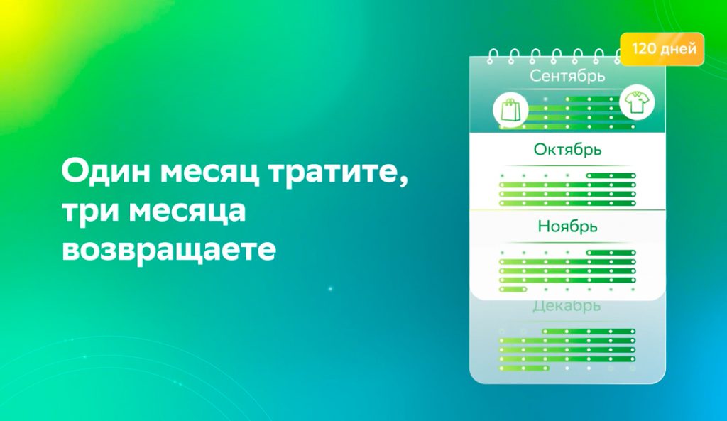 Новая кредитная Сбербанка позволяет возвращать средства постепенно